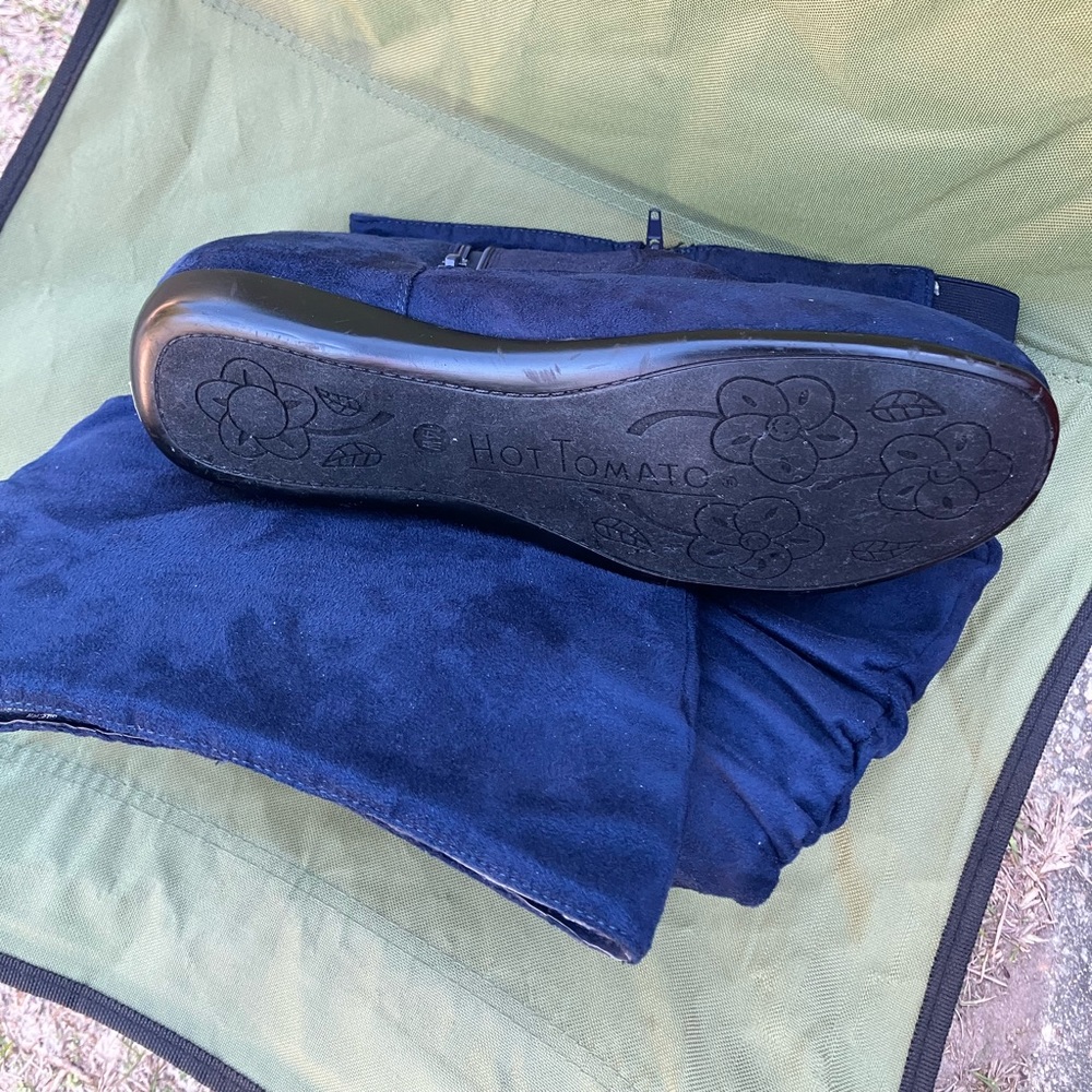 Blue Boot for large person